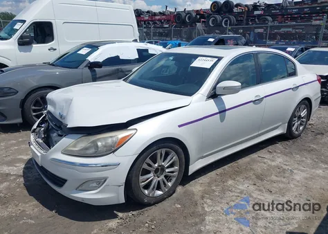 2012 Hyundai Genesis 3.8 из США, поврежденный, VIN KMHGC4DD2CU203197